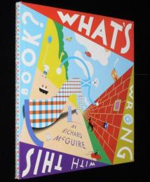 【洋書】WHAT'S WRONG WUTH THIS BOOK？　しかけ絵本/この本は何が問題なのでしょうか？