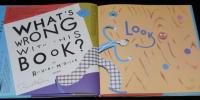 【洋書】WHAT'S WRONG WUTH THIS BOOK？　しかけ絵本/この本は何が問題なのでしょうか？