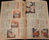 【雑誌付録】毛糸の再生法と編物の洗ひ方染め方繕ひ方　婦人倶楽部 昭和14年10月號附録/ス・フ毛糸