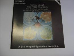 CD Antonio Vivaldi  THE FOUR SEASONS ニルス・エリク・スパルフ（バロック・ヴァイオリン）　ドロットニングホルム・バロック・アンサンブル
