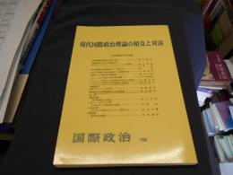 現代国際政治理論の相克と対話　 国際政治155