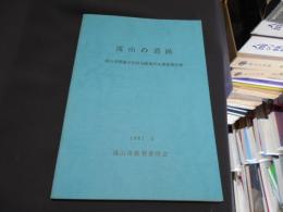 流山の遺跡 : 流山市埋蔵文化財包蔵地所在調査報告書