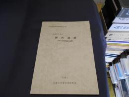 山梨県大泉村　御所遺跡 　第２次発掘調査報告書