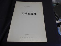 天神前遺跡 ＜蓮田市文化財調査報告書 第7集＞