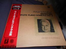 シュナーベル　ベートーヴェン・ピアノ・ソナタ全集VOL,2　LPレコード　EAC-30202　第3番ハ長調　第4番変ホ長調　