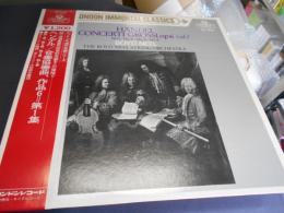 ヘンデル　合奏協奏曲　作品6　第1集　LPレコード　MZ　5026
