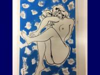 古沢岩美版画集　裸婦2点 （限200）