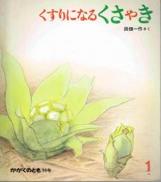 くすりになるくさやき　かがくのとも　通巻９４号　（１９７７年１月号）　※折り込みふろくあります