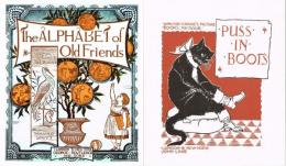 The ALPHABET of Old Friends/ Puss in Boots　古いお友だちのアルファベット／長ぐつをはいた猫 （復刻　世界の絵本館　オズボーン・コレクション）