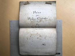松室重光（1873-1937）「Plates for Building Construction」自筆スケッチ集