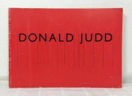 DONALD JUDD ドナルド・ジャッド 洋書図録
