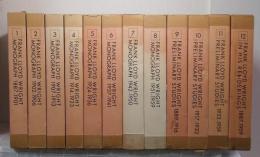 フランク・ロイド・ライト全集 全12巻揃 全巻セット Frank Lloyd Wright Monograph, Preliminary Studies, In His Renderings