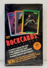 RockCards series one ロックカードシリーズ1 ミュージック トレーディングカードBOX 288枚入 未開封