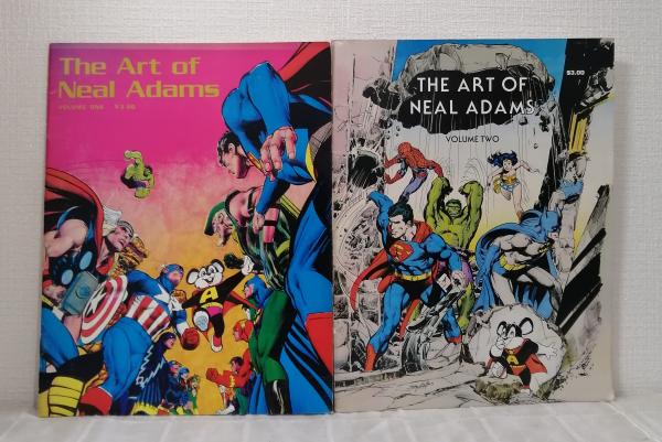 The Art of Neal Adams　ニール・アダムス THE ART OF NEAL ADAMS VOL.1 & VOL.2 アート・オブ・ニール