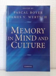 Memory in Mind and Culture
