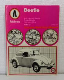 VOLKSWAGEN BEETLE  1968-77 AUTOBOOK Super Beetle, Beetle and Karmann Ghia Owners Workshop Manual