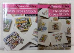 Twenty to Stitch 2冊セットで Christmas Cross Stitch／Mini Cross Stitch