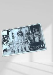 満洲 寺院内部実景