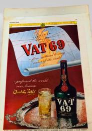 VAT 69 Advertisement（雑誌広告）