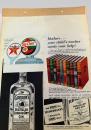 Texaco & Fleischmann's Gin Advertisement