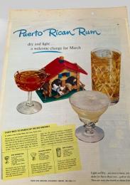 Puerto Rican Rum Advertisement