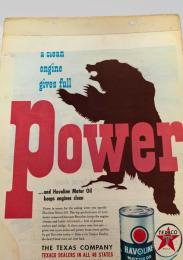 Havoline Motor Oil Advertisement