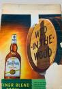 Old Thompson Whiskey Advertisement（Barrels）