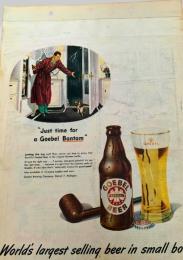 Goebel Beer Advertisement