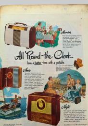 RCA Victor Portable Radio Advertisement