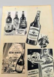 Taylor / Fleischmann's / R?my Martin Advertisement