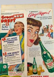 Dreft & Canada Dry Advertisement（雑誌広告）