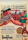 Old Thompson Whiskey Advertisement