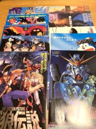 アニメ映画フライヤー10枚セット⑥（ガンダム／ドラえもん ほか）
