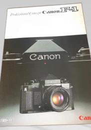 Canon F 1 カタログ（1989年11月）