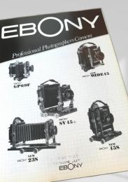 EBONY Professional Photographer's Camera カタログ