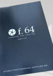 f.64 camera bags カタログ