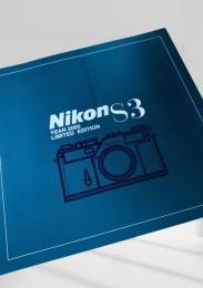Nikon S3 YEAR 2000 LIMITED EDITION カタログ