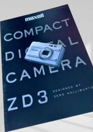 maxell ZD3 Compact Digital Camera カタログ
