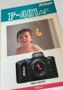 Nikon F 401 AF IMAGE MASTER 1988.4.1