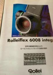 Rolleiflex 6008 integral カタログ