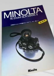 MINOLTA 110 ZOOM SLR MARK II カタログ