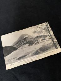 別府温泉絵葉書 THE BEAUTIFUL BEPPU SPA 城島原と由布岳