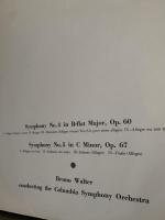 BRUNO WALTER Rehearses Beethoven Symphony No.4 & No.5