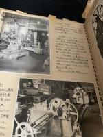 藤屋鉄工所関係 工場写真・機械資料アルバム