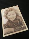 Shirley Temple（シャーリー・テンプル） サイン表記入り少女ポートレート