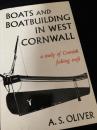 Boats and Boatbuilding in West Cornwall  a study of Cornish fishing craft　コーンウォール漁船の研究