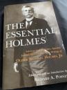 The Essential Holmes  Selections from His Letters, Speeches,  ホームズ精選