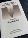 Christa Wolf  Kassandra ? interpretiert von  クリスタ・ヴォルフ『カッサンドラ』――ローズマリー・ニコライによる解釈