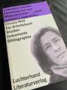 Christa Wolf  Ein Arbeitsbuch―Studien, Dokumente, Bibliographie クリスタ・ヴォルフ