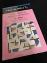 How to Solve It  A New Aspect of Mathematical Method いかにして問題をとくか